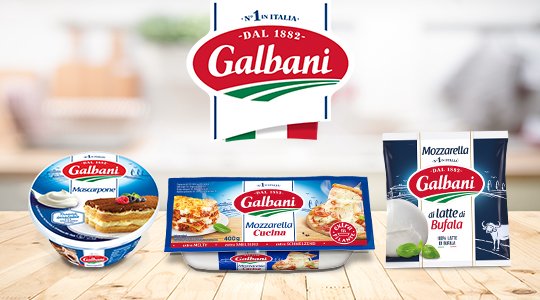 Les fromages italiens Galbani